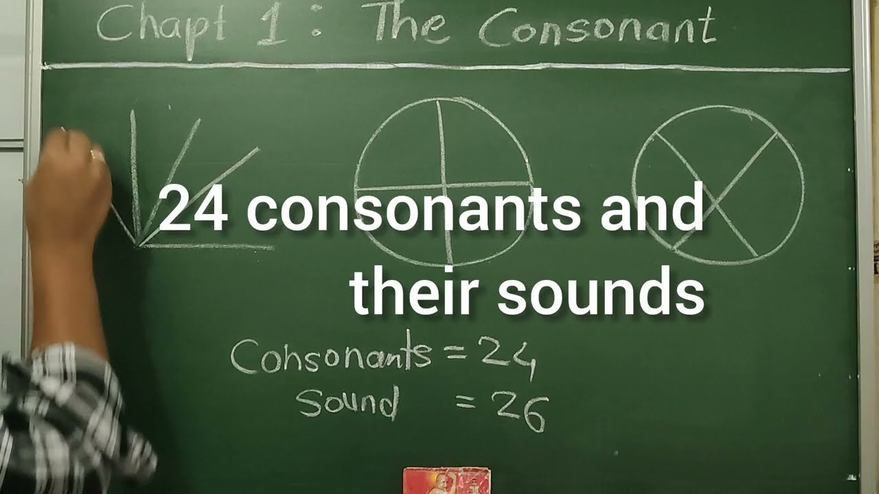 What is the Consonants in Shorthand/ Stenography?