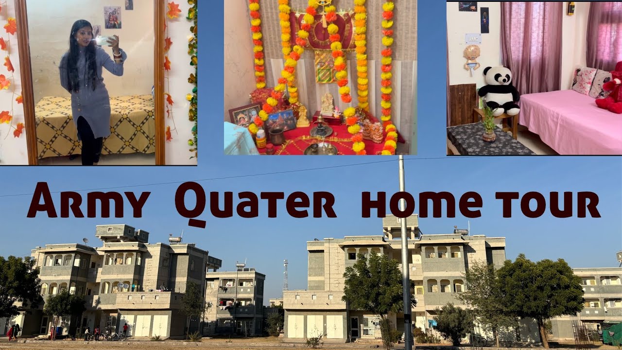 Army Quater home tour 🏠 || Government Quater  #armyQuater #hometour #trennding #sarkariawas #soldier