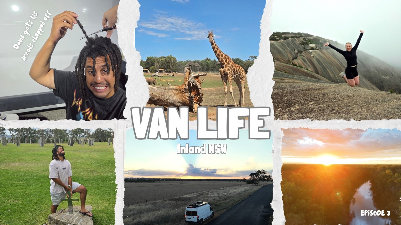 Van life, Van upgrades and Saying Goodbye to the Dreads - Video 3 - TRAVELING AUSTRALIA