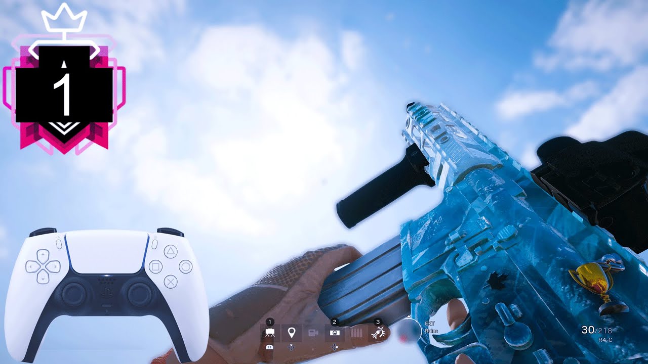 #1 *BEST* PS5 Controller CHAMPION Player EVER! : Ranked Highlights - Rainbow Six Siege Champion