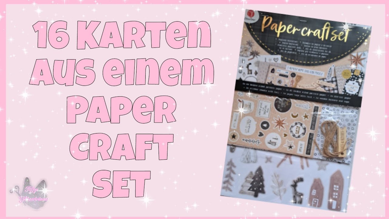 💕 16 Karten aus einem Paper Craft Set 💕 von Action