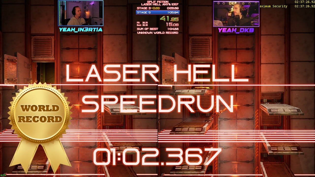 Laser Hell Speedrun World Record 01:02.367