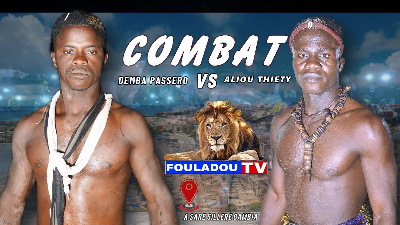 Combat Aliou Thiety & Demba Passero A Sare Sillere Gambia