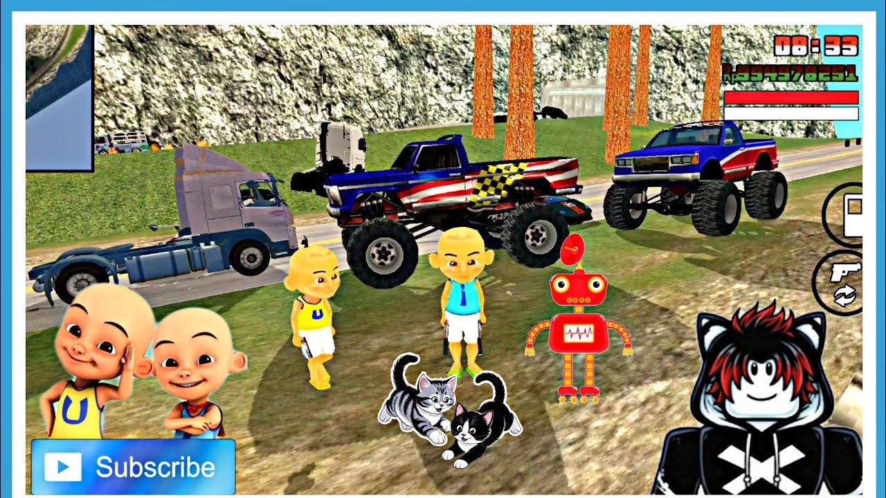 Upin Ipin Berpetualang Part 85 | GTA