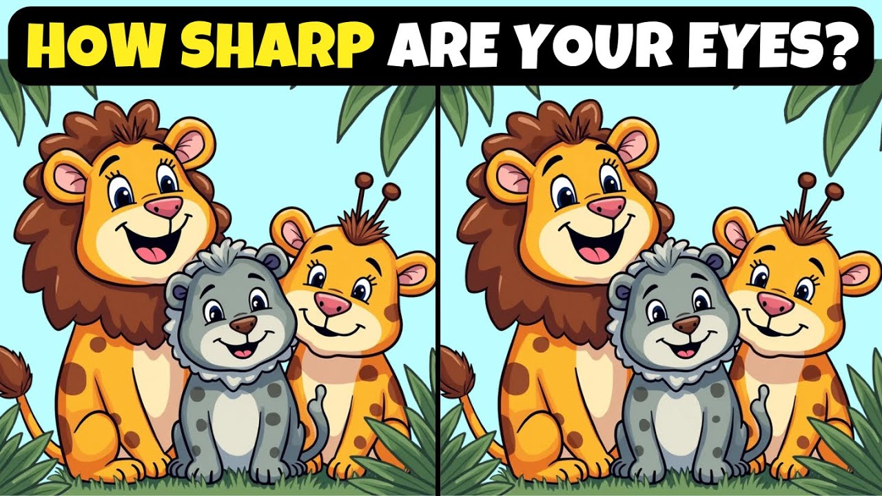 Find 3 Difference: Don’t Fall for the Distraction! | Spot Squirrel🐿️🧩