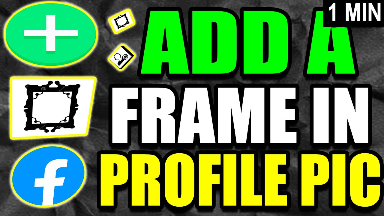 How To Add Frame In FaceBook Profile Picture Tutorial (2025)