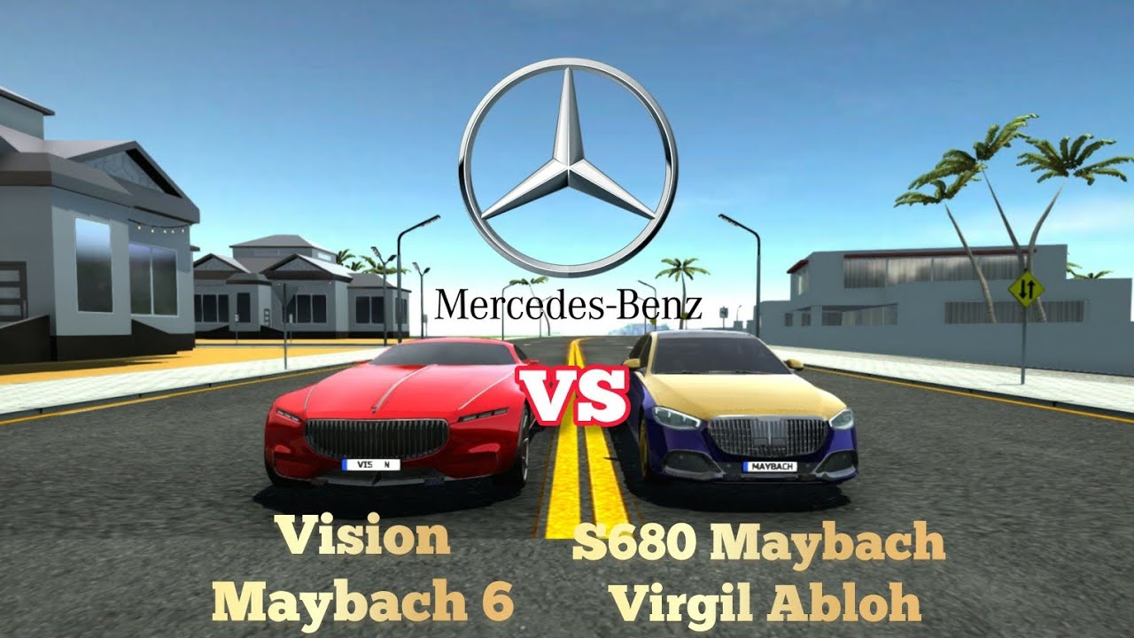 Car Simulator 2 | Vision Mercedes Maybach 6 Vs S680 Maybach Virgil Abloh | Top Speed | Sound Test...