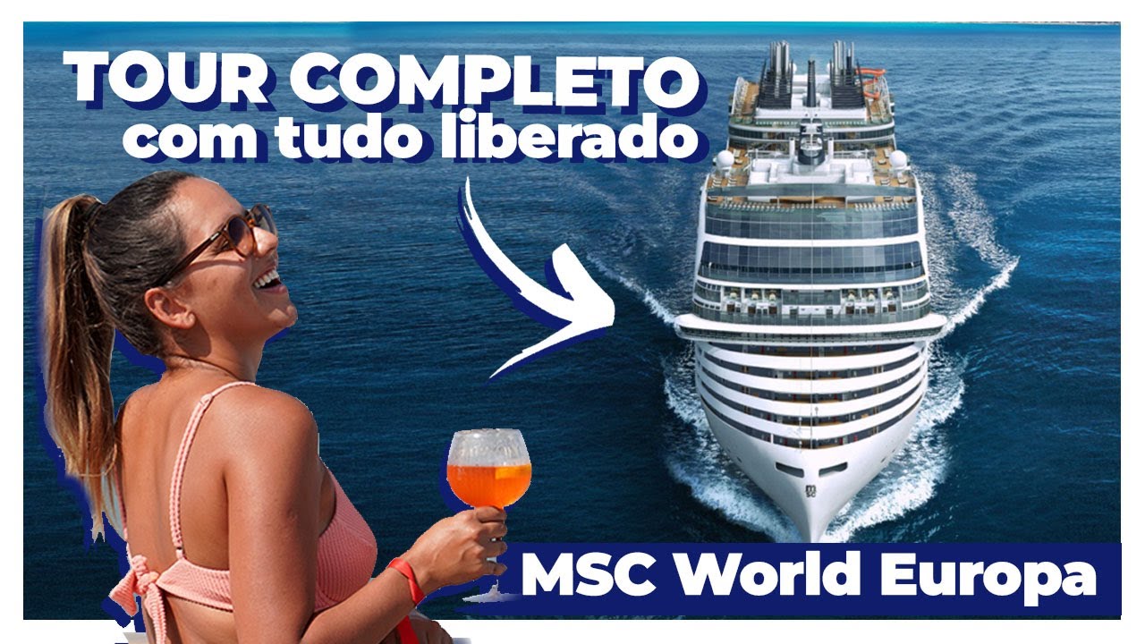 MSC WORLD EUROPA: cabines, restaurantes, piscinas, inaugura&ccedil;&atilde;o e mais  | Prefiro Viajar