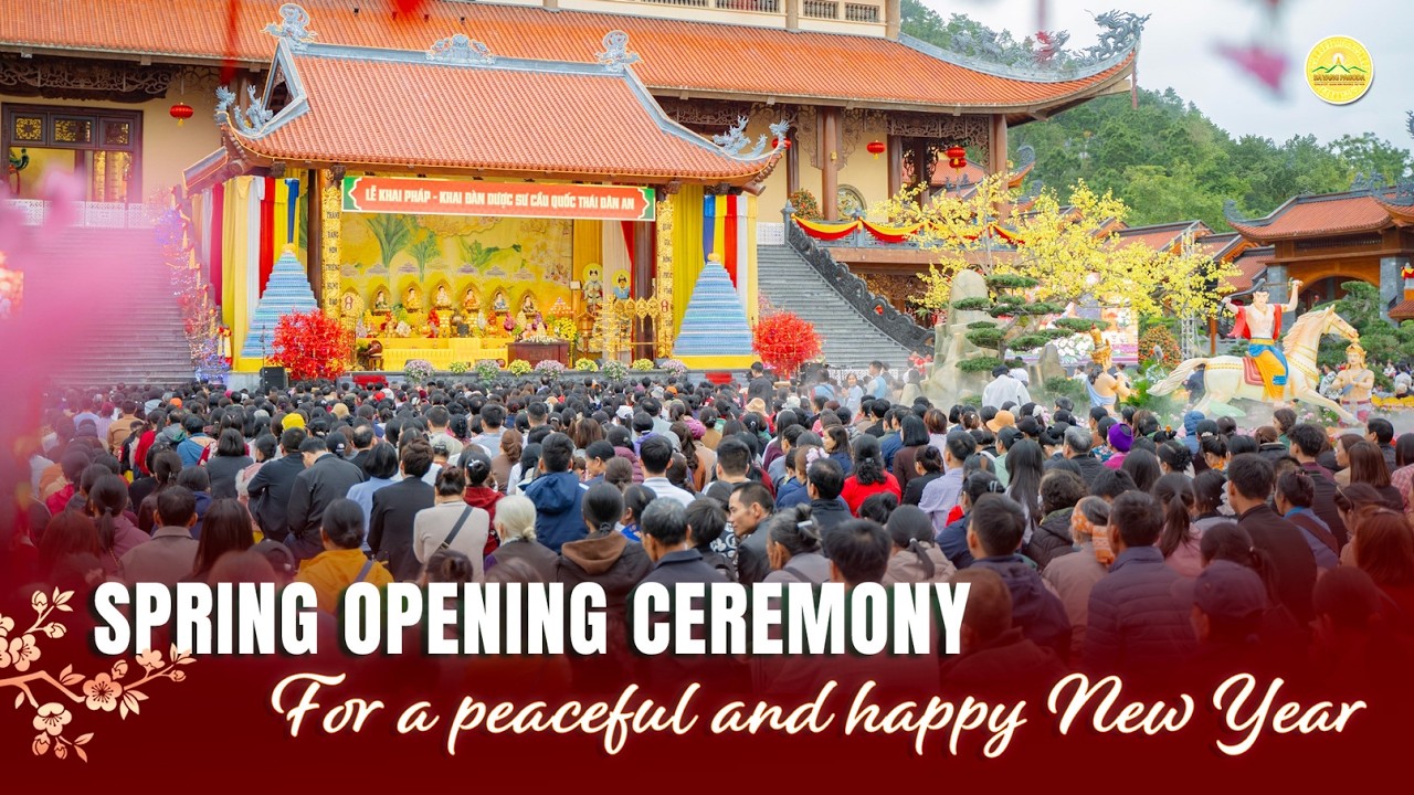 2026 Spring Opening Ceremony at Ba Vang Pagoda: For a peaceful and happy New Year
