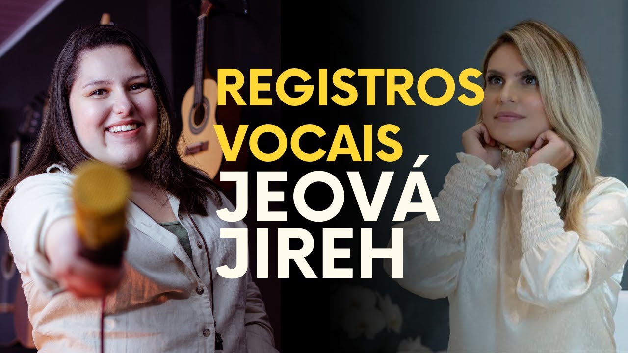 Registros vocais com a música JEOVÁ JIREH da ALINE BARROS #auladecanto #jeovajireh