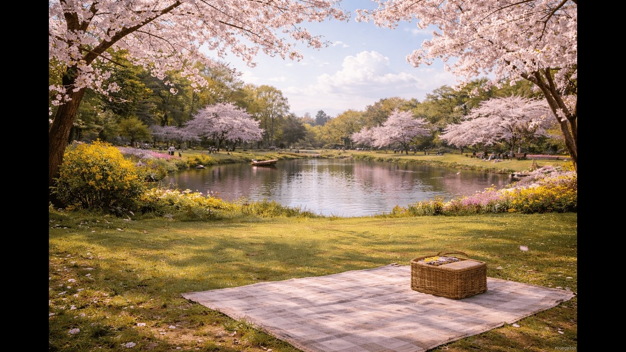 [playlist] Piano for a Sunny Afternoon With Flowers in Full Bloom