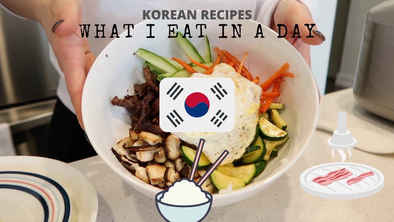 What I Eat In A Day | Healthy & Easy Korean Recipes 🍚