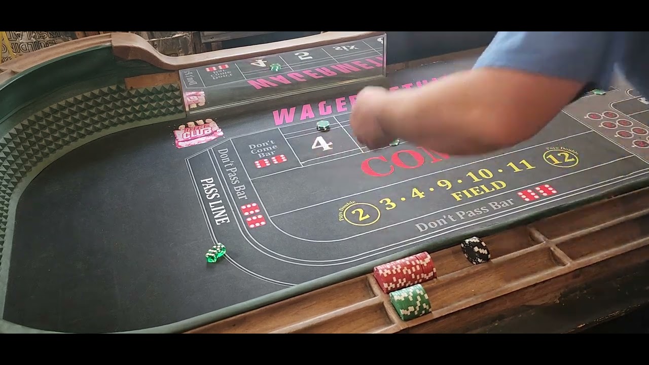 CRAPS! Best Lay Bet Video Ever! Yeah!!