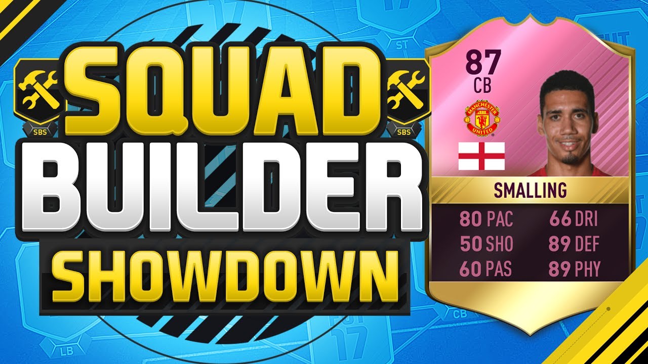 FIFA 17 SQUAD BUILDER SHOWDOWN!!! FUTTIES CHRIS SMALLING!!! The Sweatiest Centre Back On Fifa