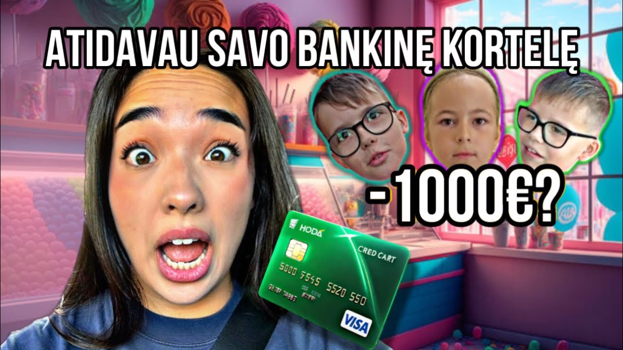 Atidaviau savo bankinę kortelę😰 pt.2 | DEMINO