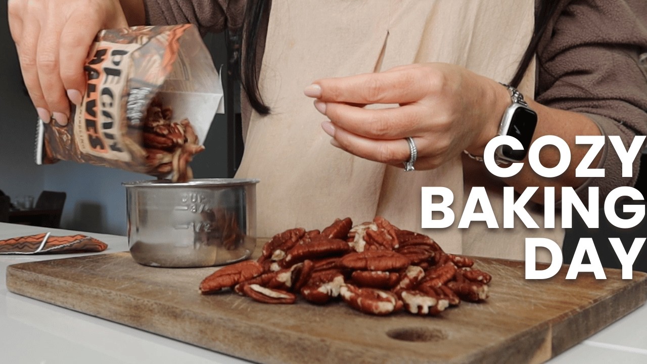 Day in My Life - Baking Brown Butter Pecan Cookies