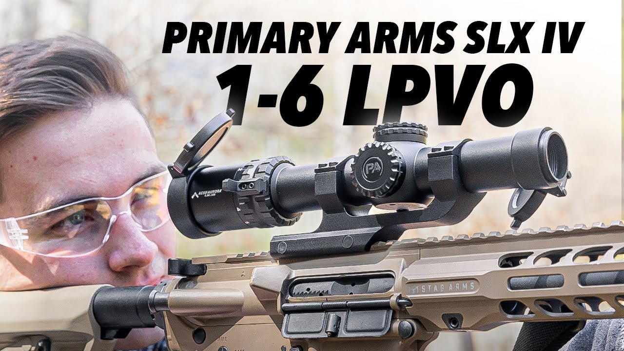 Новое основное оружие SLx 1-6x24 Gen IV!