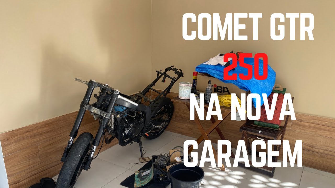 2026 Comet GTR 250 EP 05 - Garagem nova! Agora vai?!!!