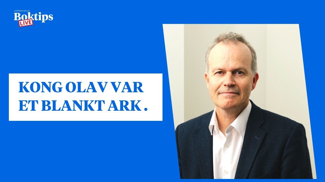 Tore Rem - Olav V. Ensom majestet | Boktips LIVE 2022