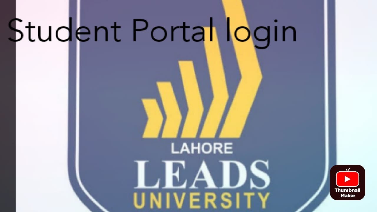 How to login Student portal #lahore_leads_university #llu