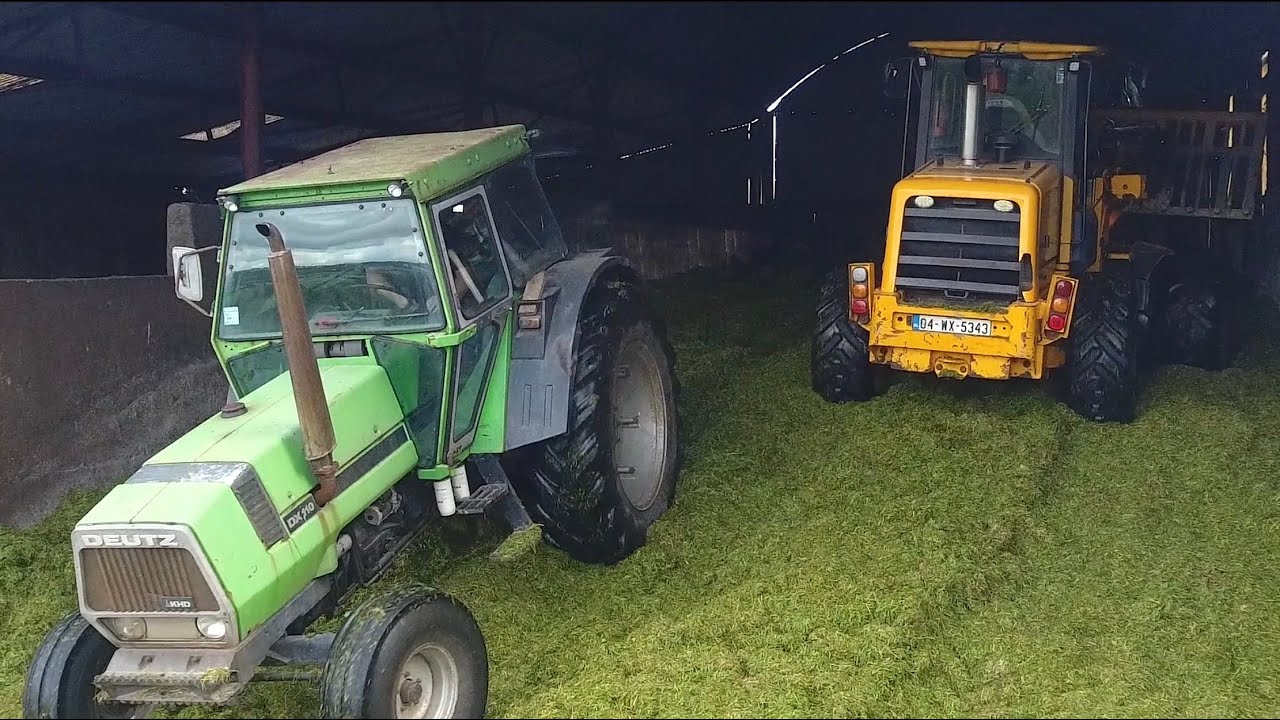 Silage 2020:  Claas 870, JCB 412,  Deutz tractors