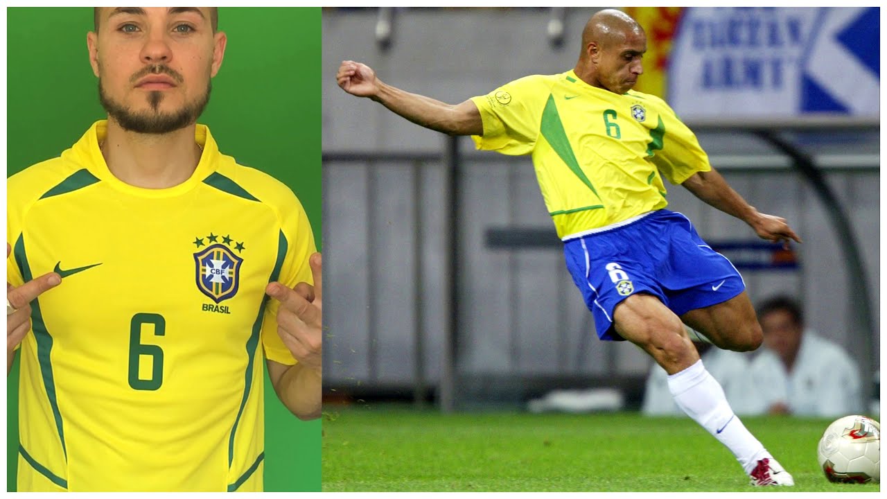 #6 STYLE ORIGINAL PLAYER ROBERTO CARLOS  R6 / BRASIL WORLD CUP 2002 / 4K