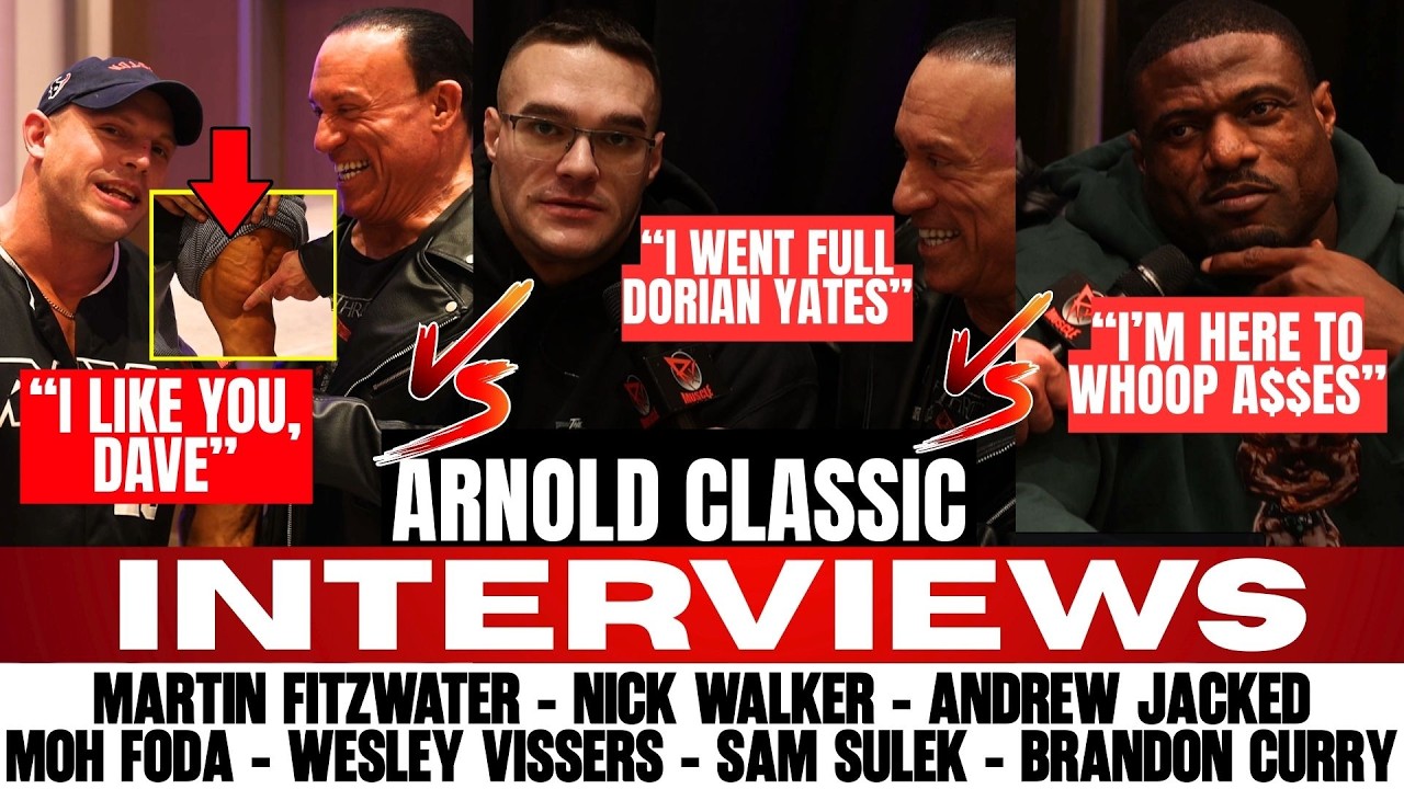 MEET YOUR NEXT ARNOLD CLASSIC CHAMPION! || 2026 Meet The Athletes Interviews