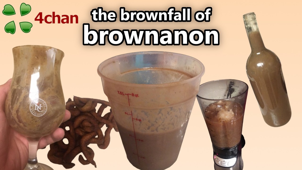the brownfall of brownanon: horrors from 4chan