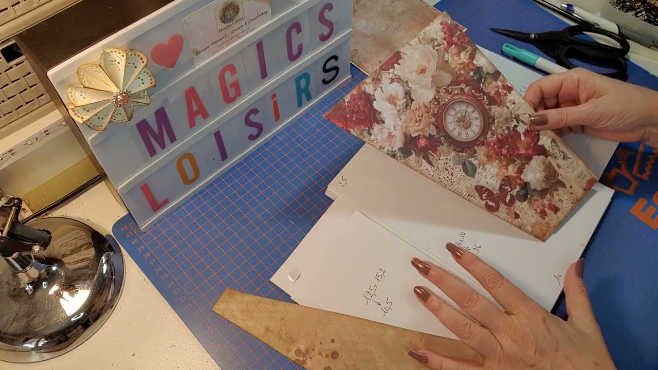 TUTO ALBUM BOOK LOVERS - BLOC 1 PAGE 2