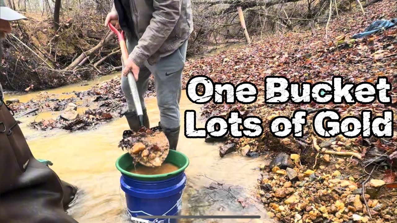 How Much Gold Is In ONE 5-Gallon Bucket? (Challenge!)