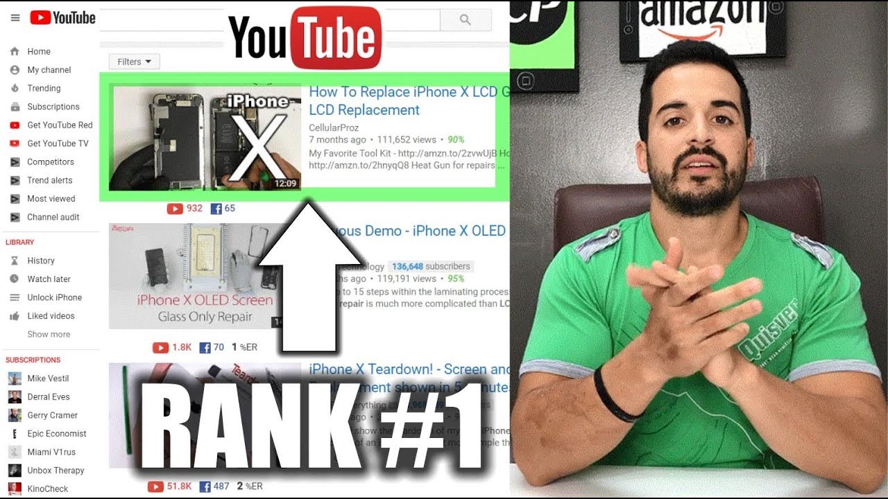 How To Be First on YouTube Search - Rank #1