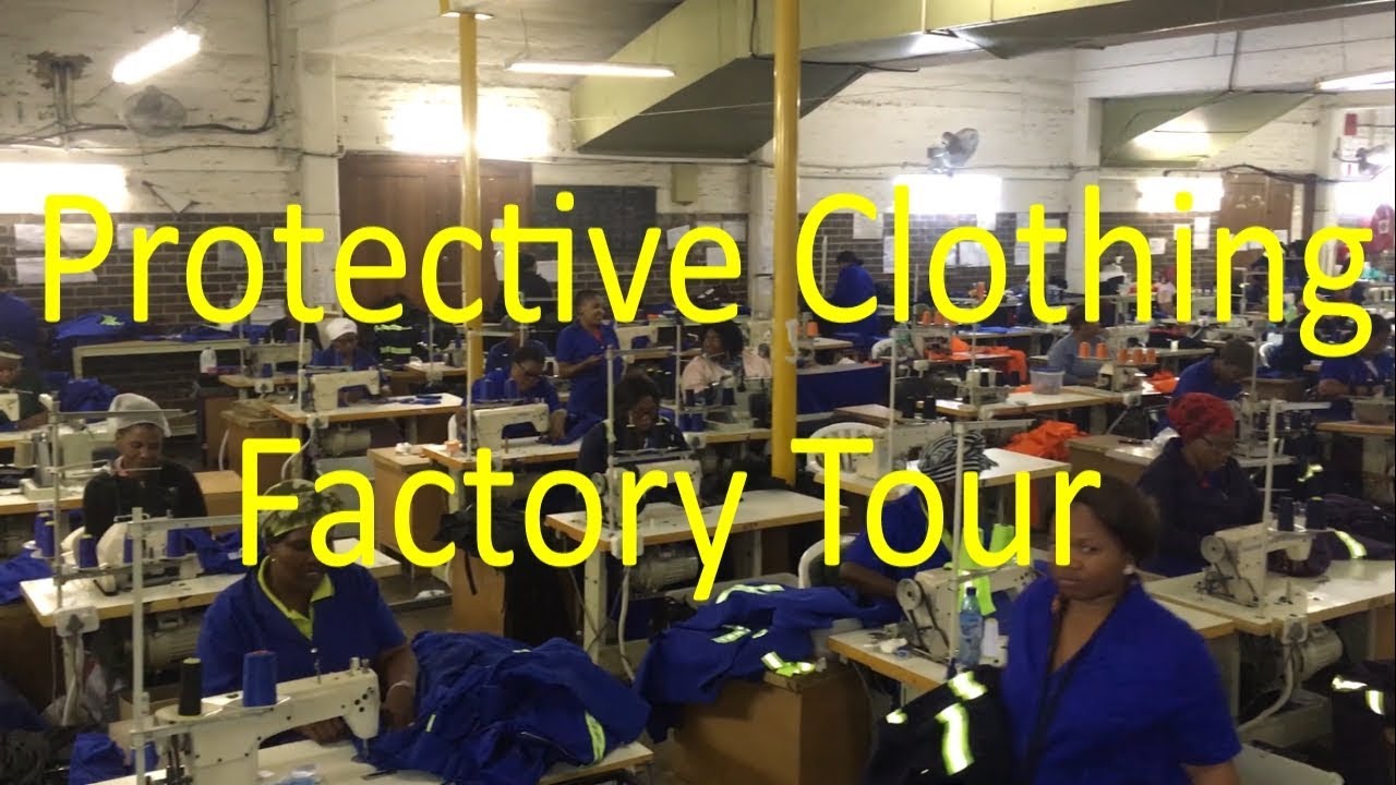 Protective Clothing Factory Tour - Siyasebenza Manufacturing CC (South Africa)