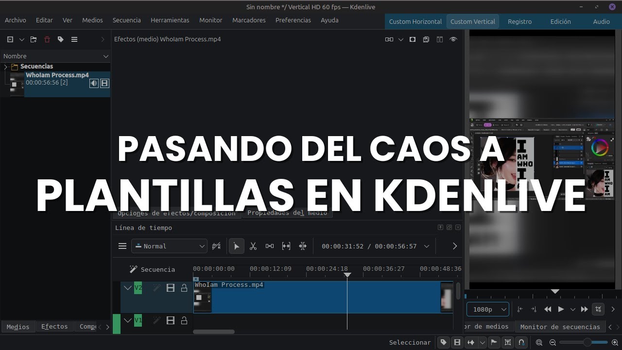 Lo que nadie te enseña para no volverte loco editando en Kdenlive