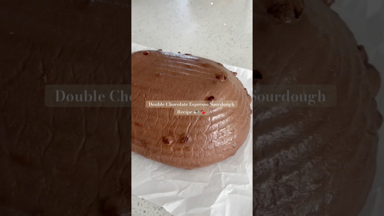🍫Double Chocolate Espresso Sourdough Recipe☕️ 