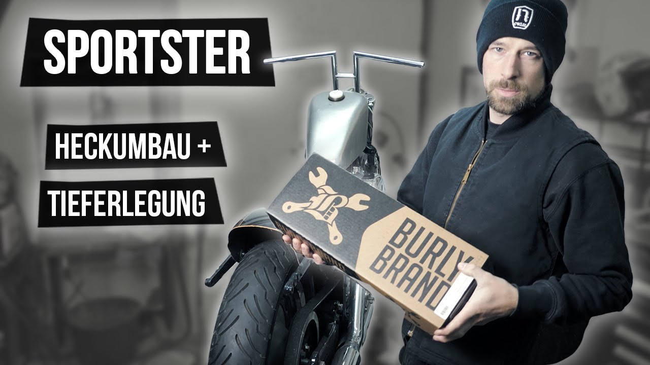 Heckumbau und Tieferlegung Harley Davidson Sportster | JN CYCLES