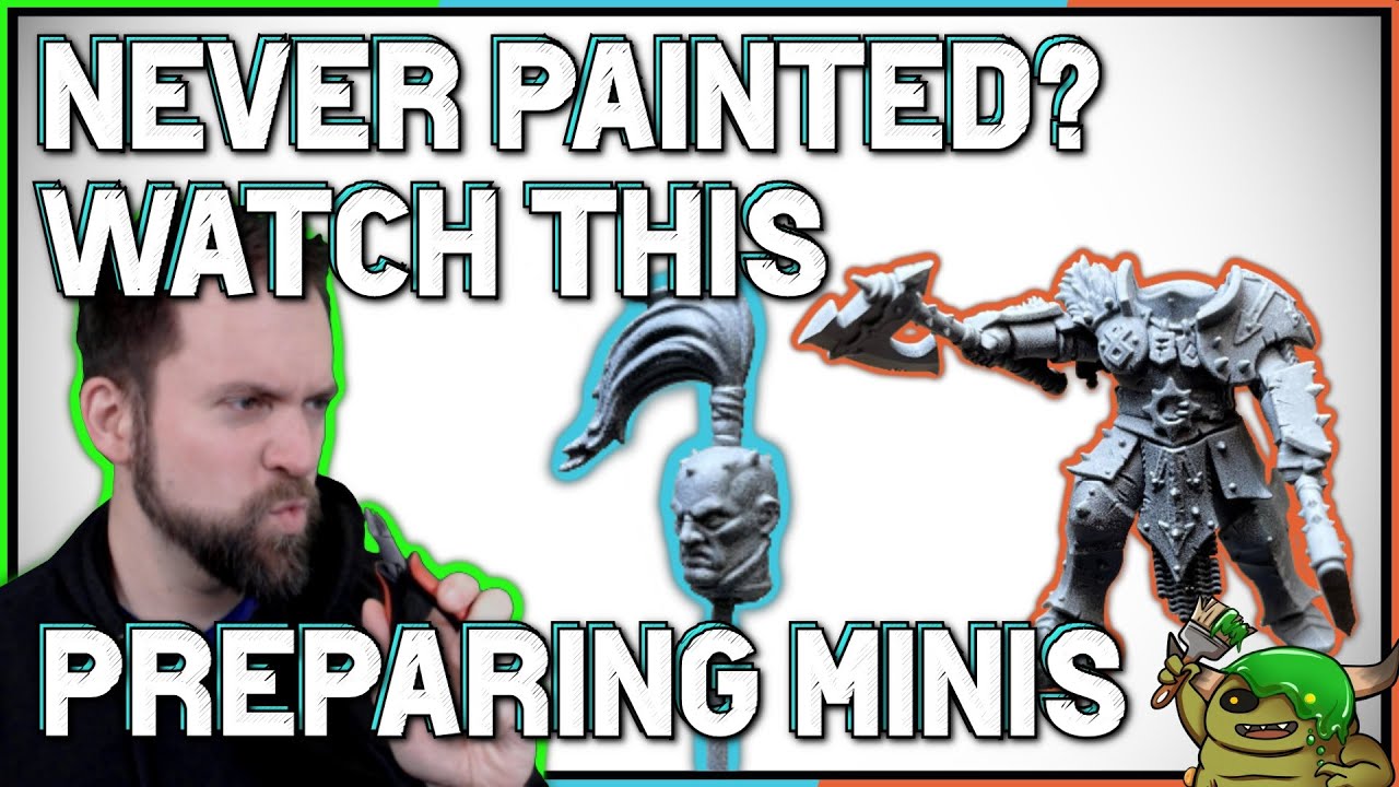 [TUTORIAL] How to prepare your minis for painting (advanced and mass production)