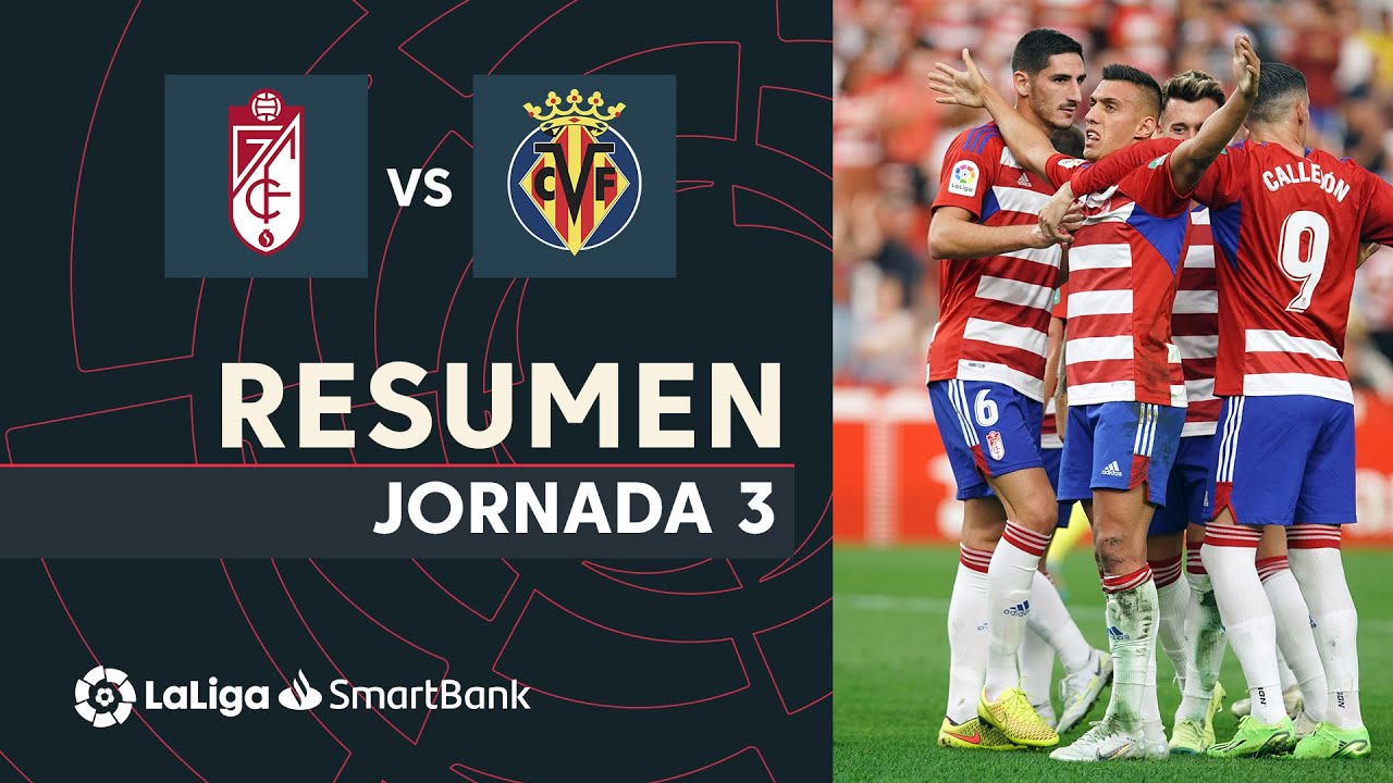 Resumen de Granada CF vs Villarreal B (3-0)