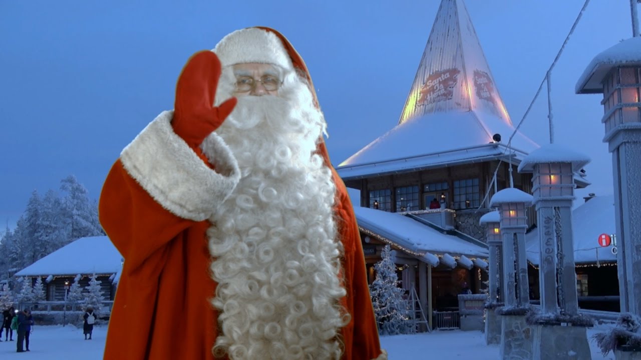 Weihnachtsmanndorf in Rovaniemi in Lappland Finnland 🎅 Weihnachtsmann Polarkreis Weihnachten