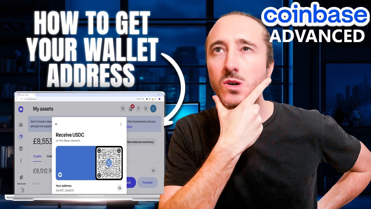 HOW TO FIND YOUR WALLET ADDRESS ON COINBASE ADVANCED (Step By Step 2026)