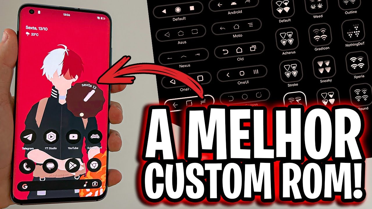 MEU ANDROID FICOU MUITO MELHOR COM ESSA CUSTOM ROM! SÓ PERSONALIZAÇÃO TOP! 😍😍😍