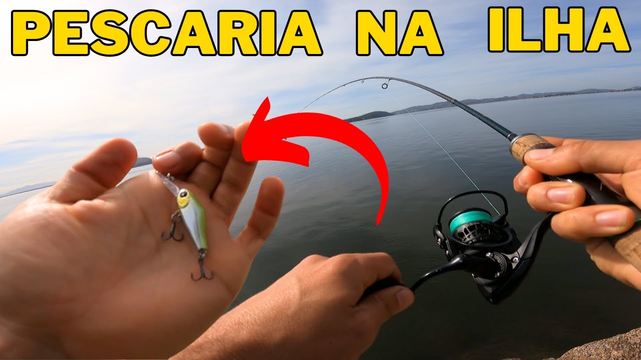 ILHA TUR&Iacute;STICA COM V&Aacute;RIOS PONTOS DE PESCA! PESCARIA ULTRALIGHT COM MICRO ISCAS!