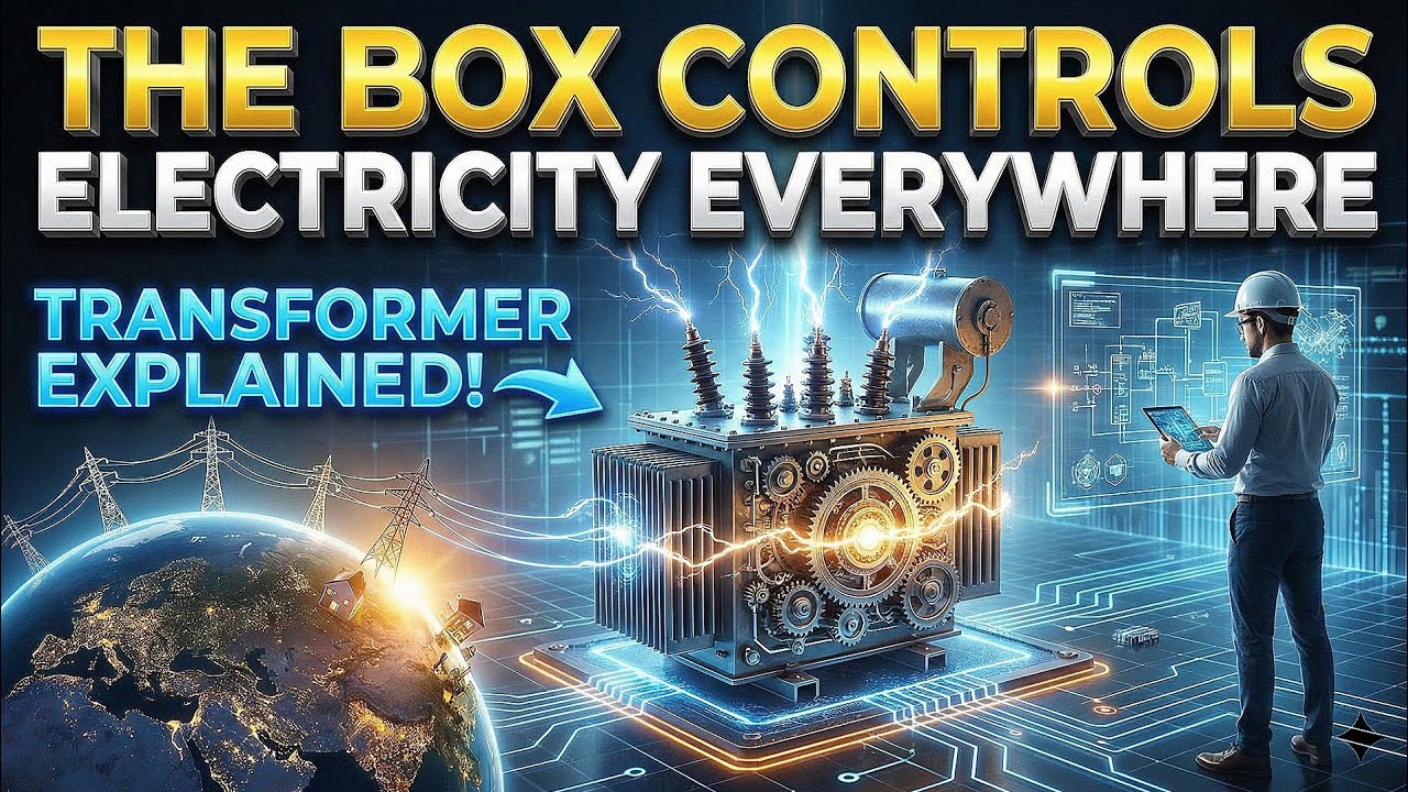 The Box That Controls Electricity Everywhere "Transformers" explained ! ⚡