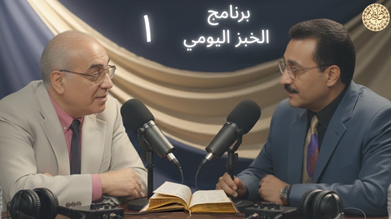 الحلقه  رقم 1|برنامج الخبز اليومى الأخ/ ماهر فايز مع د/عادل نصحى