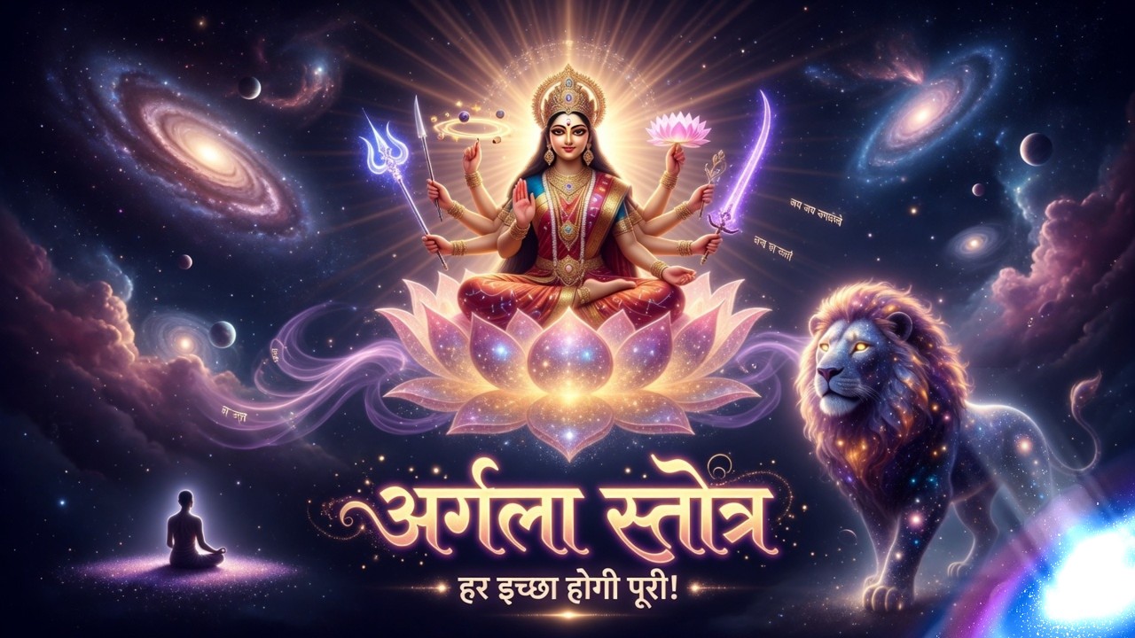 Argala Stotram With Lyrics | Om Jayanti Mangala Kali | Durga Saptshati | Durga Stuti #stotram #durga