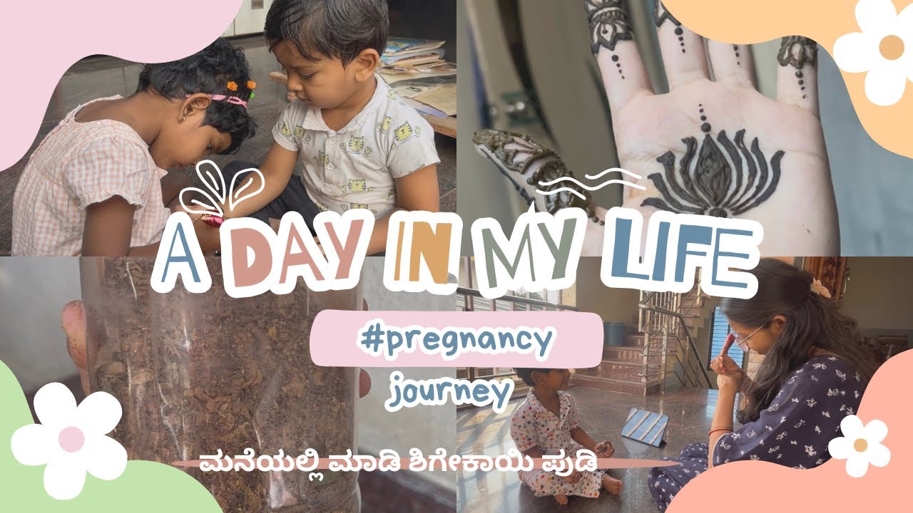 home made hair wash powder ॥pregnancya day with my daughter #soapnuts #diyhairmask #haircare #vlog 