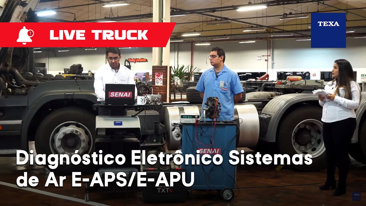 Diagnóstico eletrônico sistema Scania Wabco E-APS