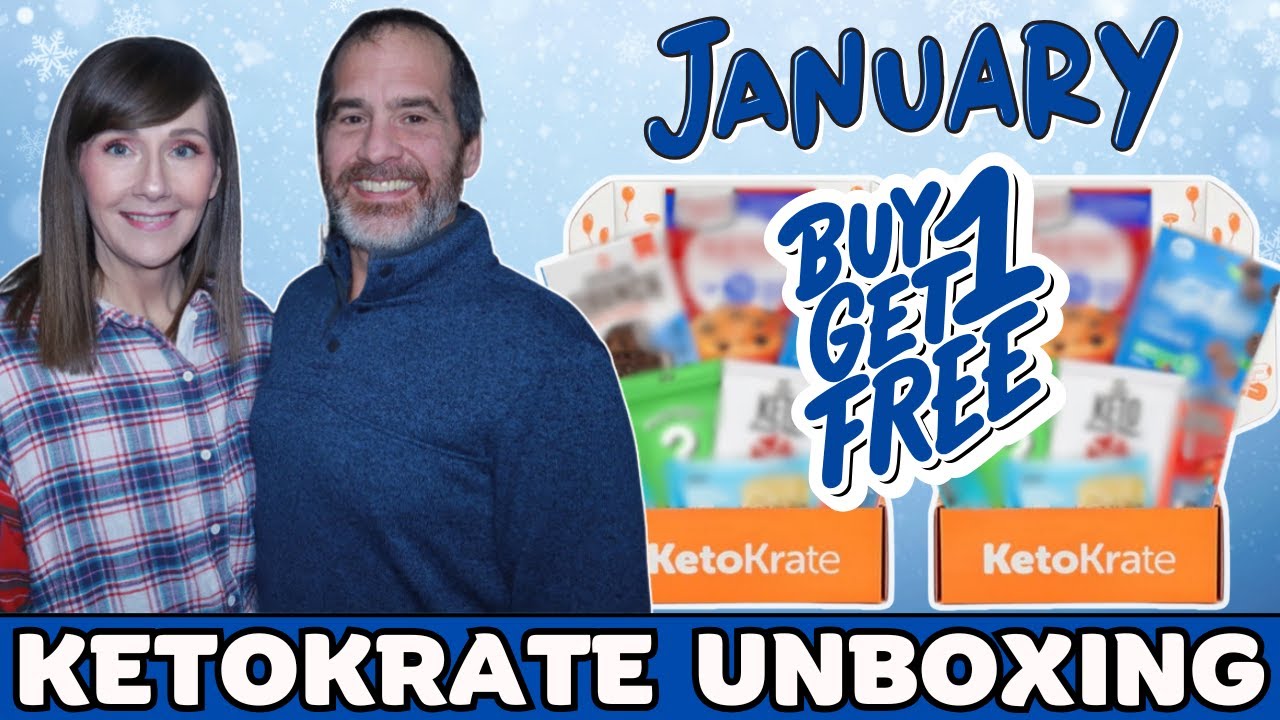 January KetoKrate Unboxing & Taste Test | B1G1 FREE!