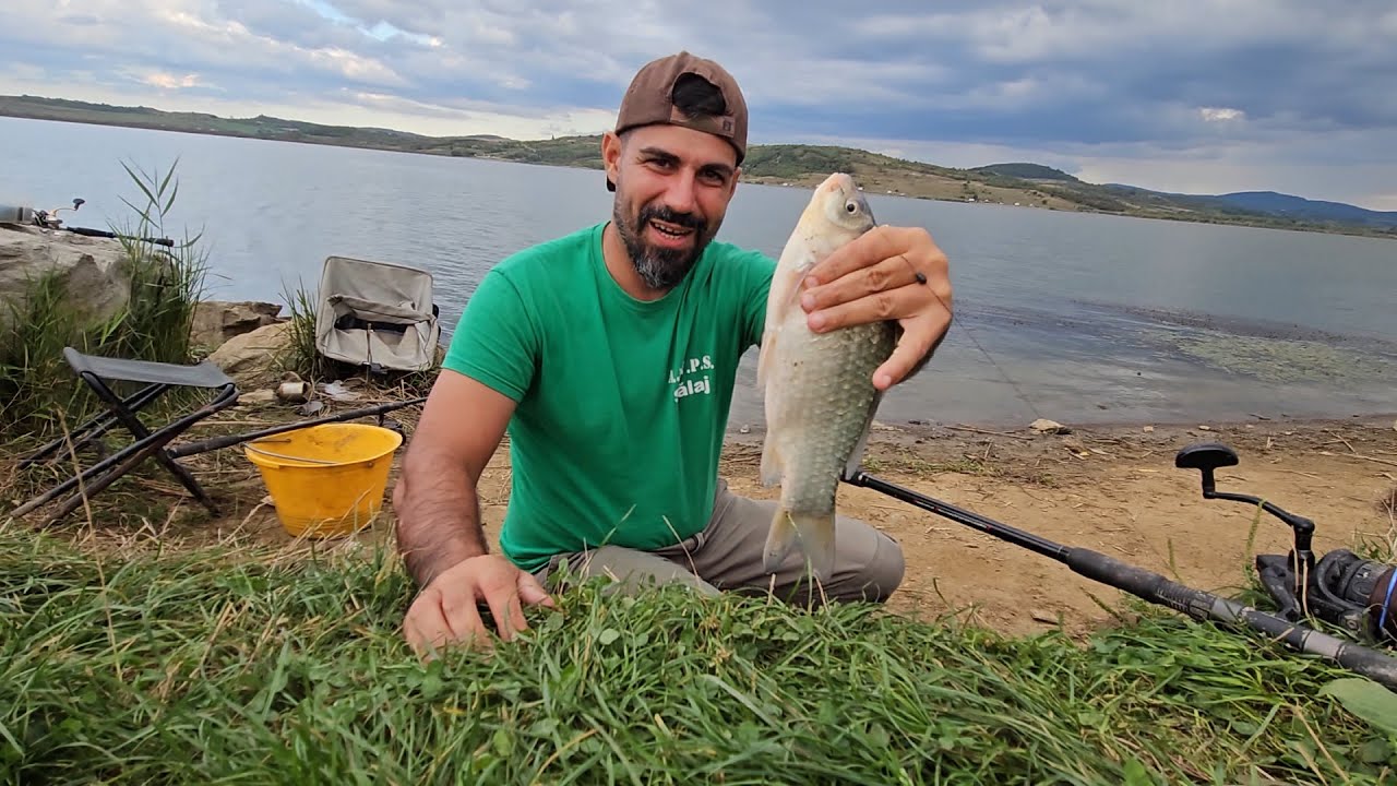Pescuit pe baraj la feeder dupa caras mare