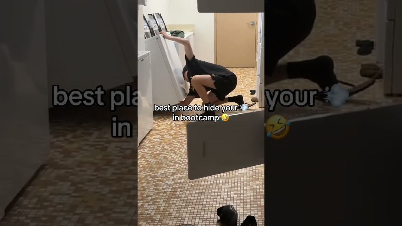 The best hiding place in boot camp