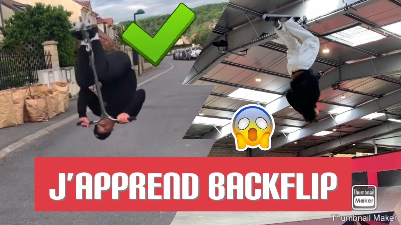 J’apprend backflip avec Nelson Charles 🔥